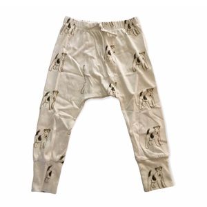 🐶 VGUC • Kate Quinn Organic cotton Dog Print Pants • 3T